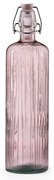 Розова стъклена бутилка 1,2 л Kusintha - Bitz