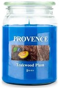 Ароматна свещ TEAKWOOD PLUM 510g 85-95 ч.