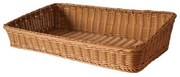 Панер правоъгълен PVC кафяв 58x33x12 cм, GCC (674053B-OT) - Horecano