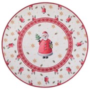 Червен кръгъл килим с коледен мотив ø 160 cm Toy's Delight Santa Claus – Villeroy&Boch