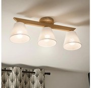 Brilagi - LED  Полилей за повърхностен монтаж ANTHONY 3xE14/40W/230V дъб/бял