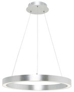 Zuma Line PL200910-600-SL - LED Висящ полилей CARLO LED/40W/230V ⌀ 60 см сребрист