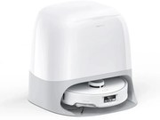 Прахосмукачка робот Roborock Q Revo Curv QRC02-00, 18500 Pa, 6400 mAh, 66W, 3D Картографиране LiDar, Станция за зареждане, Автономия до 4 часа, Бял