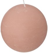 Свещ без аромат atmosphera Olia, Топка, 10 cm - Светлорозов