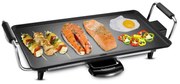 Скара тепаняки Techwood TTP-2343, 2000W, 43x23 см, Незалепващо покритие, Термостат, Черен
