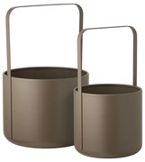 Метални кашпи в комплект от 2 бр. ø 24,5 cm Tule – House Nordic