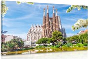 Картина на платно – Катедралата в Барселона