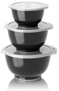Черни купички в комплект от 3 бр. 750 ml Margrethe Mini – Rosti