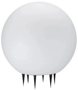 Екстериорна лампа ARGENTO 1xE27/15W/230V Ø 50 cm IP65 бял