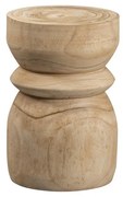 Градинска табуретка от дърво пауловния Bikkel - WOOOD