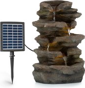 Blumfeldt Stonehenge, соларен фонтан, LED осветление, полизерин, литиево-йонен акумулатор