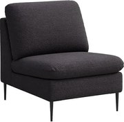 Фотьойл от черно букле Moilo - MESONICA