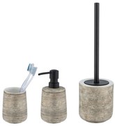 Кафяв керамичен комплект аксесоари за баня Fedio – Wenko