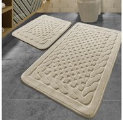 КОМПЛЕКТ 2x Баня BAMBI 60x100 см, бежова