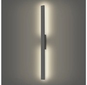 Brilagi - LUNA LED външно стенно осветително тяло, 24 W, 230 V, 4000 K, IP65, антрацит