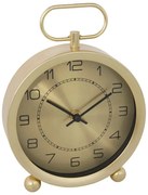 Часовник настолен atmosphera Irina, Ø19 см, Метал със стойка