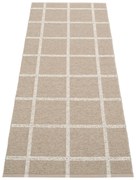 Бежова пътека за открито и закрито 70x225 cm Ada Dark Linen – Pappelina