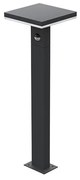 LED Екстериорна лампа със сензор BARI LED/10W/230V 4000K 60 см IP54 антрацит