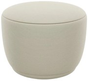 Бежова табуретка от плат букле KUON - Blomus