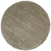 Сив килим Aqua Liso, ø 80 cm - Universal