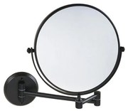 Козметично огледало 23x30 см, черно