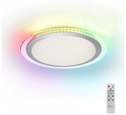 Leuchten Direkt 15411-2 - LED RGB Димируем плафон CYBA 26W/230V + д.у.