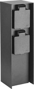 Екстериорен стълб с контакти 2Z 230V IP44