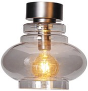 ByRydens 4202200-4500-Таванно осветително тяло DOLORES 1xE27/5W/230V Ø30 см сив/опушен