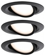 Paulmann 93080 - Комплект 3xLED/6W IP23 димируеми вградени лампи COIN 230V