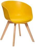 Трапезен стол atmosphera Baya, Жълт