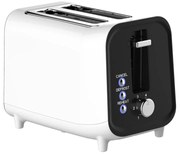 Тостер за хляб Oliver Voltz OV51440H, 800W, 4 степени, 3 функции, Таймер, Центриране, Бял