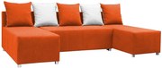 Ъгъл диван Felipe-Orange