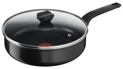 Алуминиев тиган с капак ø 24 cm Simply Clean Red - Tefal