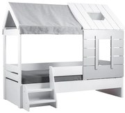 Детско легло къща WHITE HOUSE - 90 x 200
