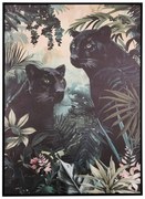Картина atmosphera Lacey, Принт на платно 50x70 см, Пантера