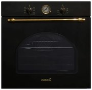 Многофункционална фурна Cata Rustika MRA7108BK 60 L A Черен