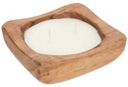 Ароматна свещ atmosphera Paola, Scented, Wooden Pot, 150 g