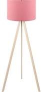 Подова лампа AYD 1xE27/40W/230V розова/бежова