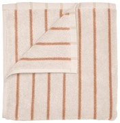 Оранжева/бежова кърпа от органичен памук 50x100 cm Arto – Blomus