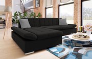 Ъглов диван Malwi-Left-Black
