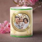 Коледна чаша със снимка 3