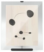 Черна стъклена стояща рамка 26x30,5 cm Flute – Umbra