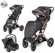 Детска количка STORM SET LORELLI - LUXE Black