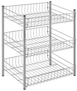 Кухненски органайзер на 3 нива - Metaltex