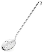 Иноксова решетъчна лъжица №1 8см (150011)