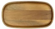 Horecano - Дървено плато овално 26x13,5xh1,9см акация ALAS-(SWO-211218-TSC47)