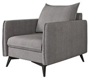 Сиво кресло Juli Bis – Ropez