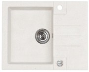 ALVEUS 1090947 - Кухненска мивка ROCK 59,5x47,5 см гранит/бял