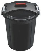 Кош за отпадъци HEIDRUN 46 л, черен