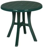 Пластмасова маса 80 см - зелена